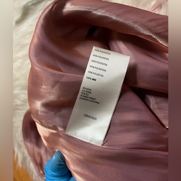 Free People Shimmy Shimmy Top Pink One Shoulder - Picture 11 of 16